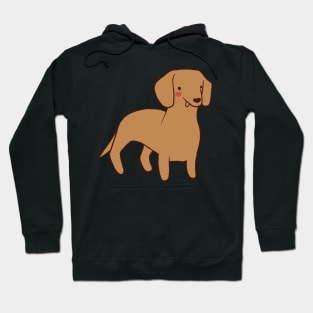 Cute hotdog dog illustration Hoodie